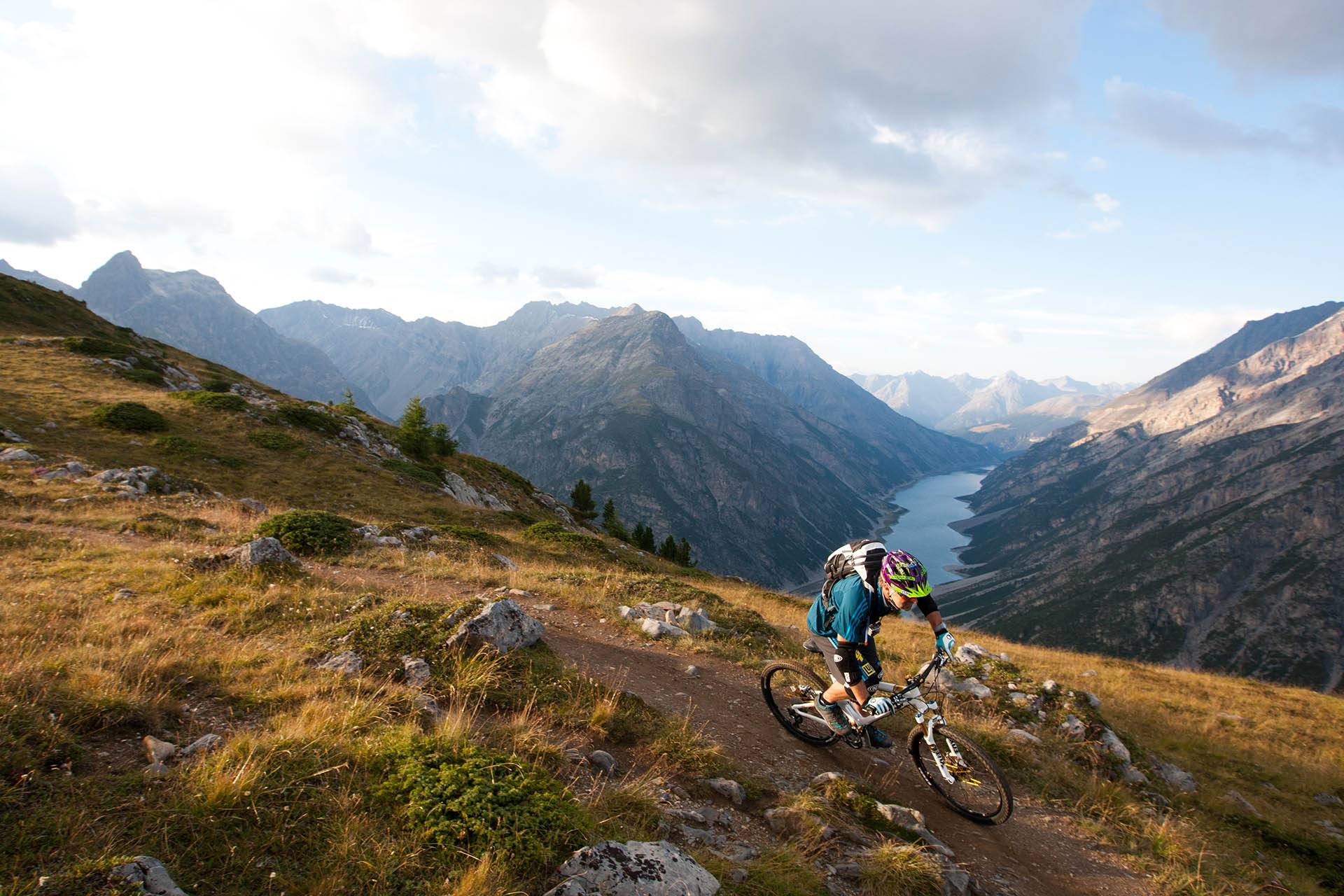 Mountain bike a Livigno